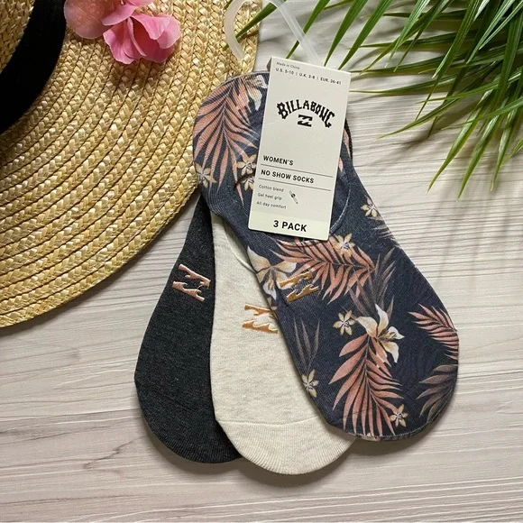 Billabong โ๏ธ No-Show Socks - Picture 1 of 9
